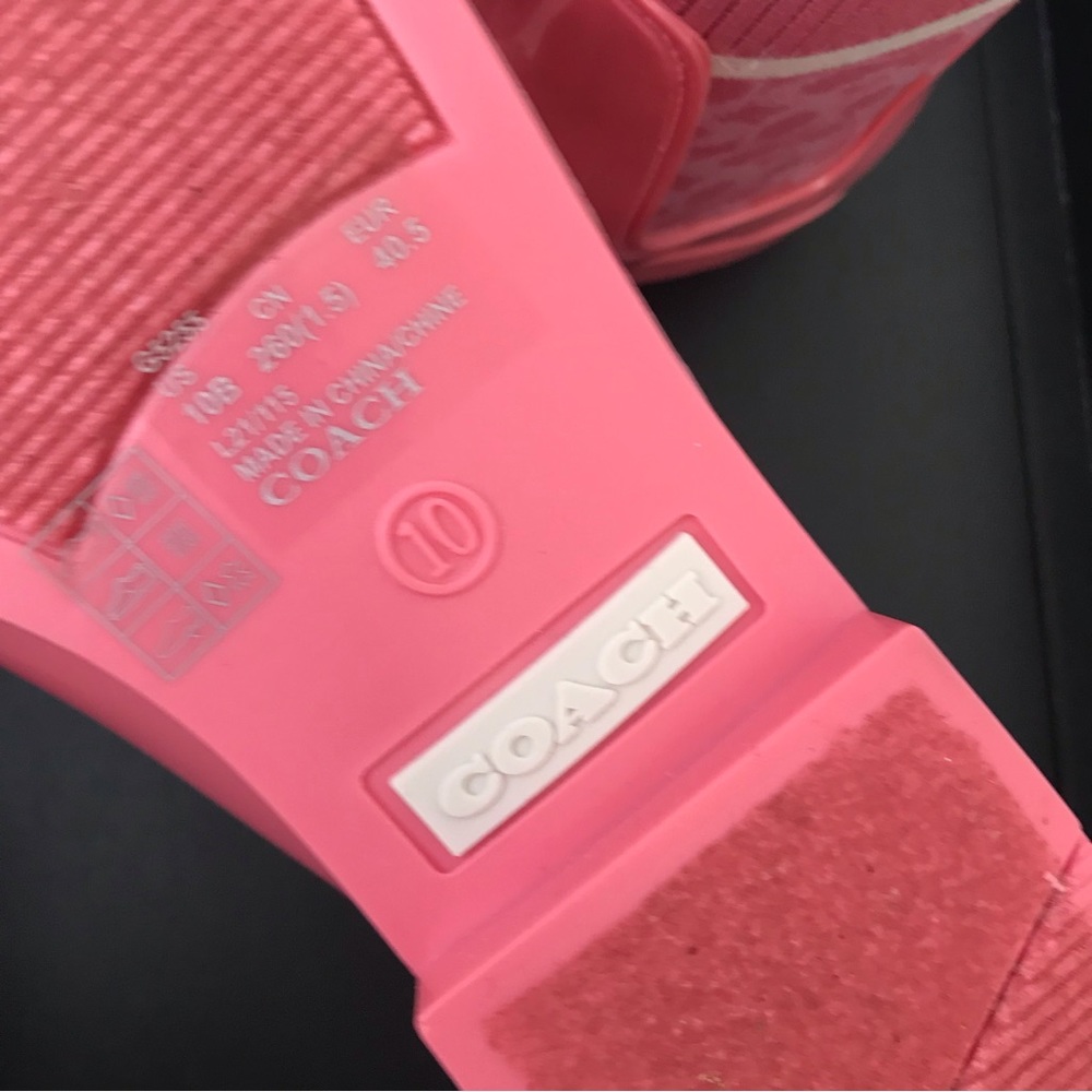 🥰 Coach Rain Bootie taffy - Picture 10 of 11
